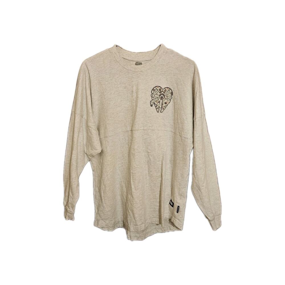 Disney Star Wars I Know Spirit Jersey Gray Size Medium